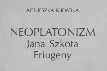 Czytelnia online: Neoplatonizm Jana Szkota Eriugeny