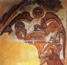 Teofan Grek, Trójca Święta, Nowogród 1378.