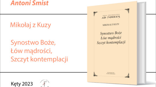 Synostwo Boże, Łów mądrości, Szczyt kontemplacji